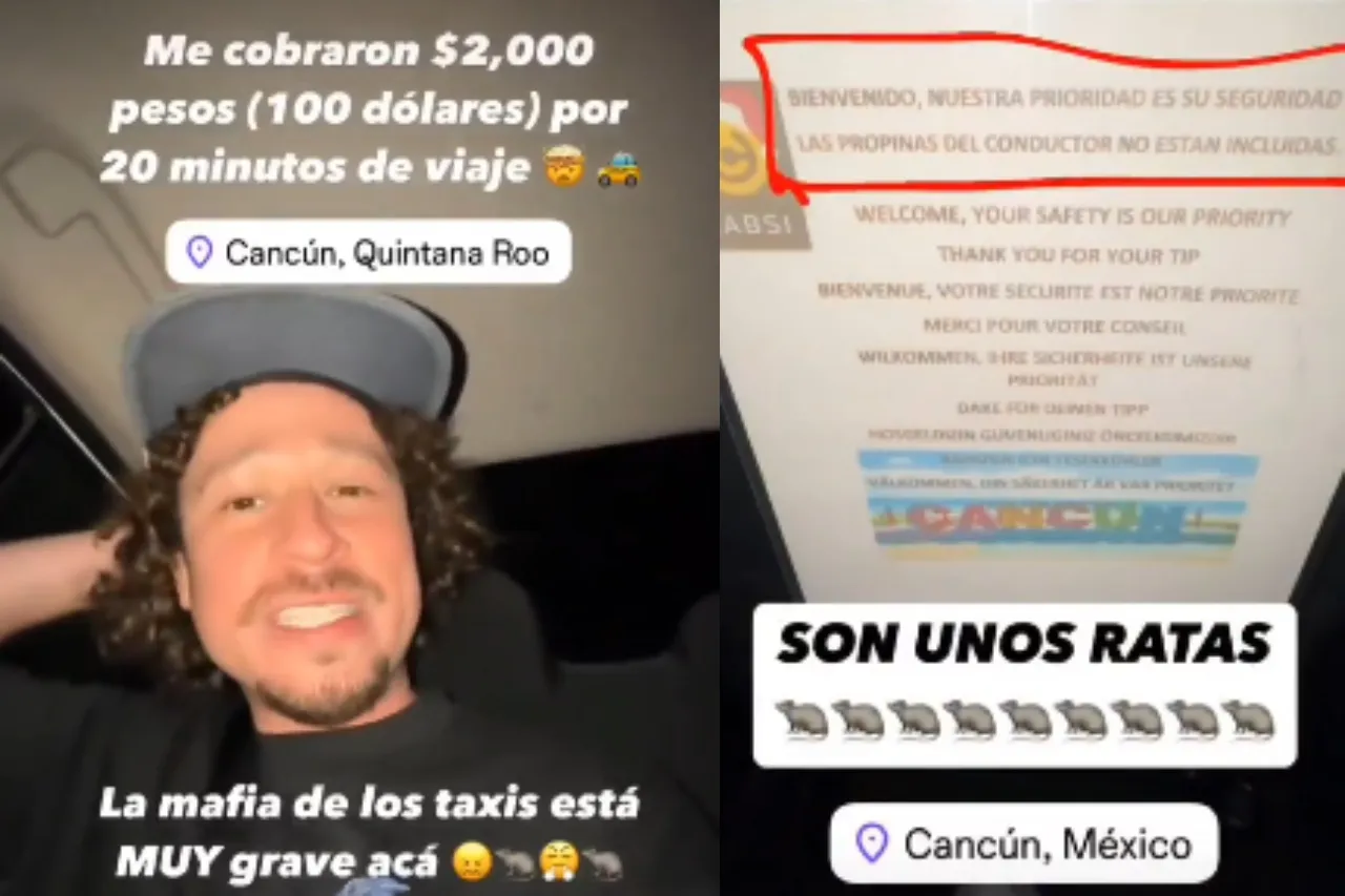 'Son unos ratas'; Luisito Comunica explota contra taxistas en Cancún