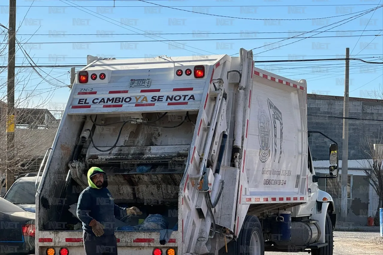 Pese a clima mañana sí habrá recolección de basura