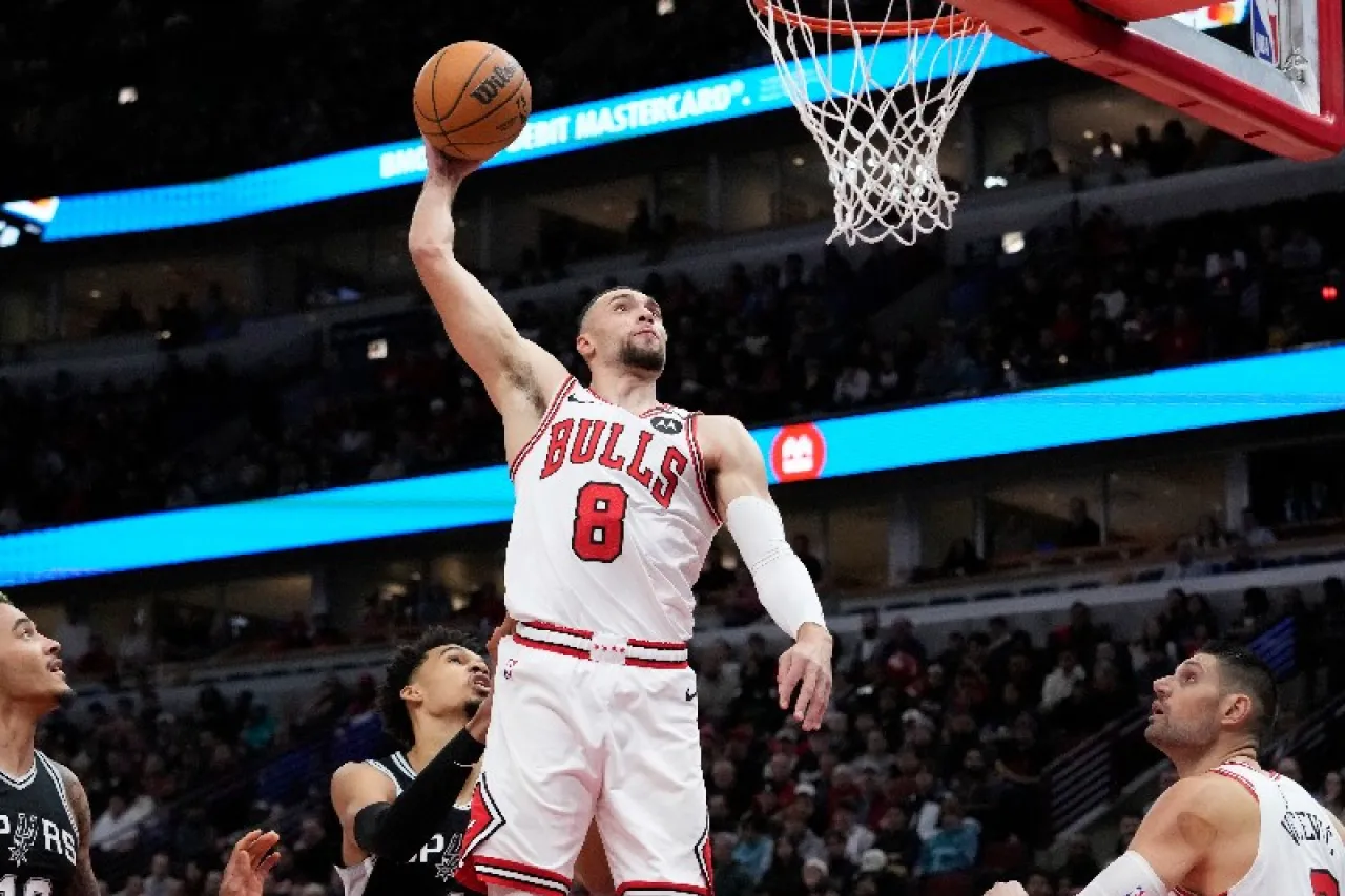 Bulls se desquita con Spurs y le propina su segunda derrota seguida