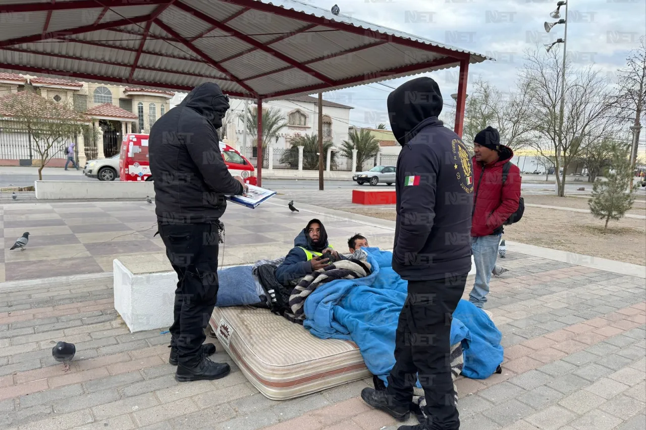 Vigilan a personas en situación de calle por el frío