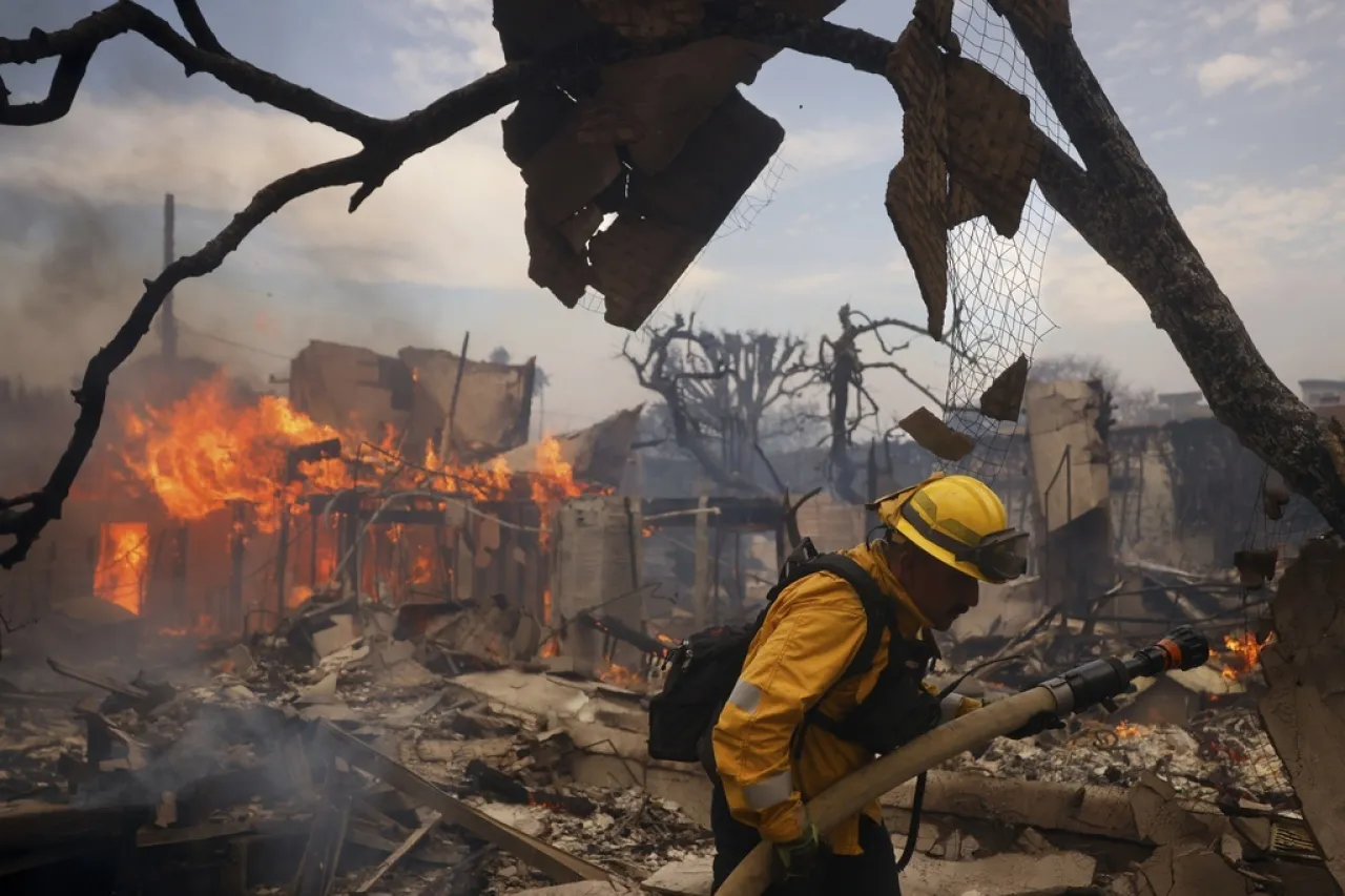 Galería: Devastación causada por incendios forestales en el sur de California