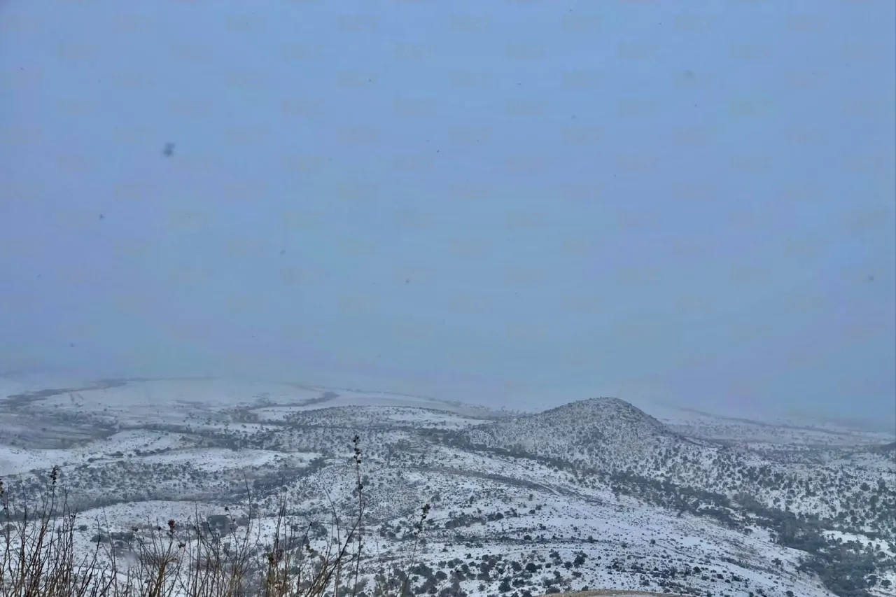 Disfrutan de la primera nevada del año en Mata Ortiz y Casas Grandes