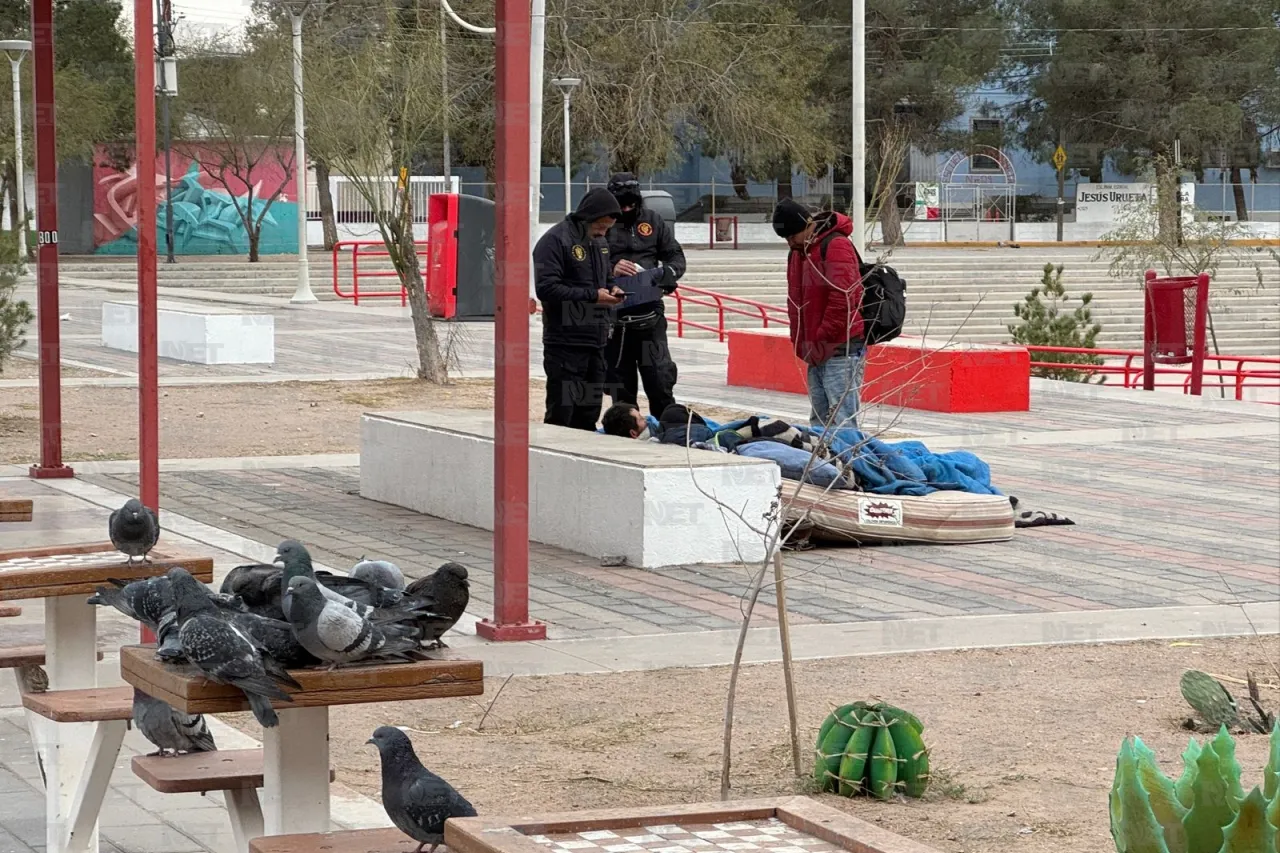 Vigilan a personas en situación de calle por el frío