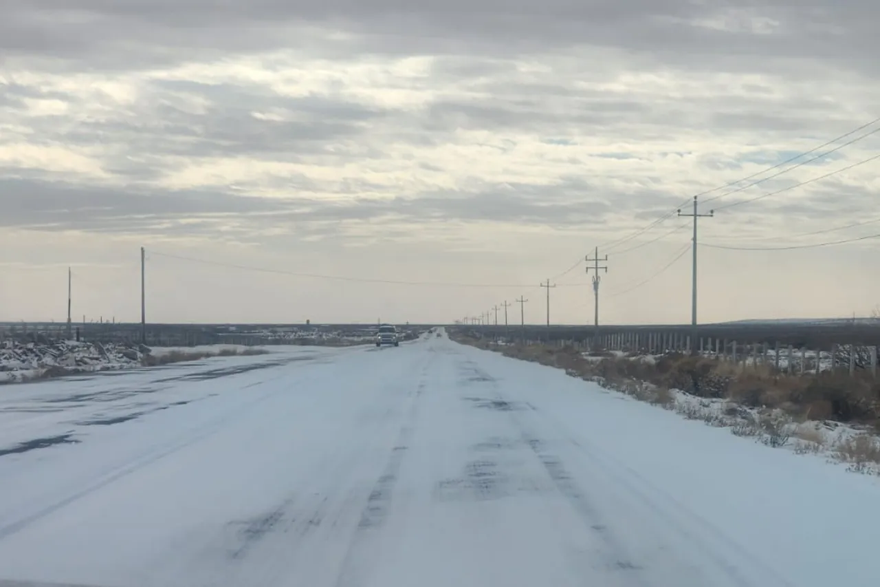 Nieva en 17 municipios del estado