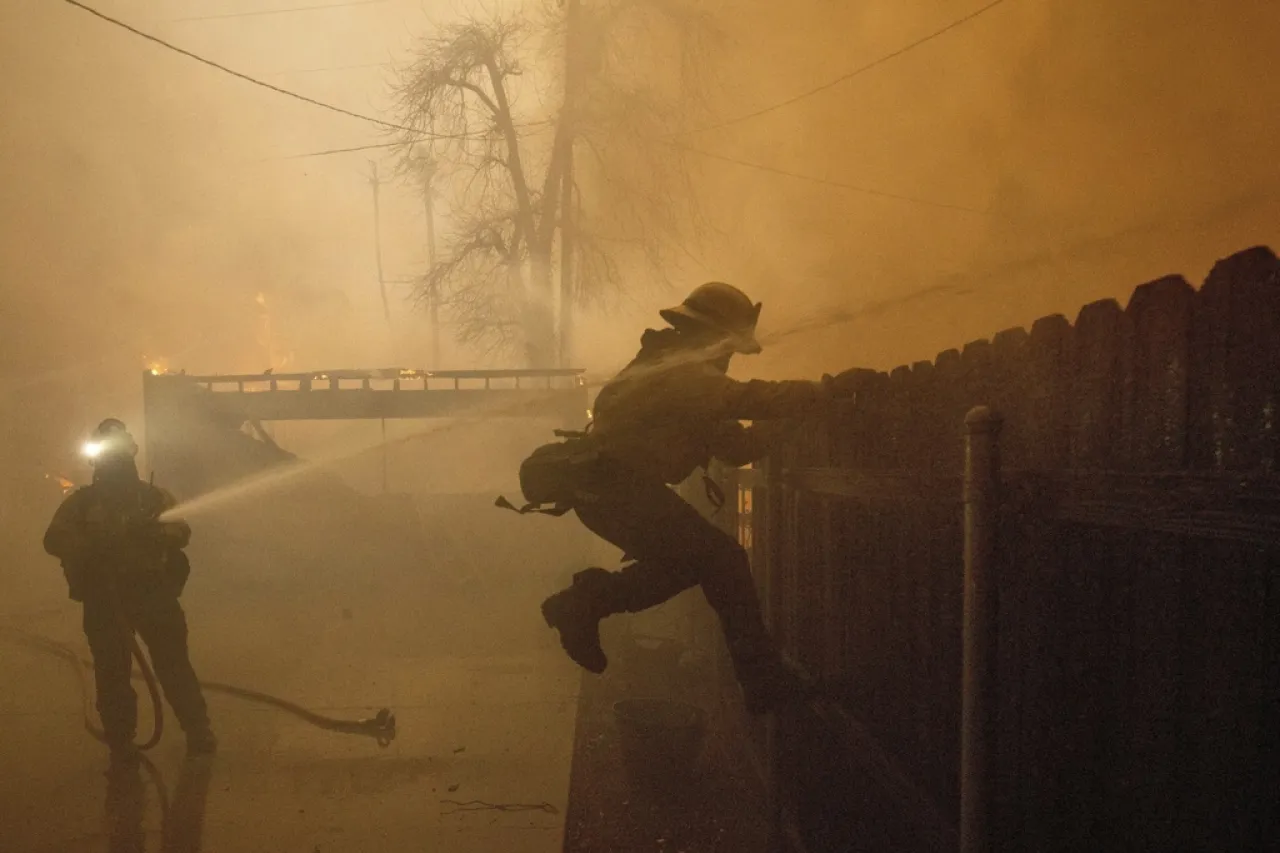 Galería: Devastación causada por incendios forestales en el sur de California