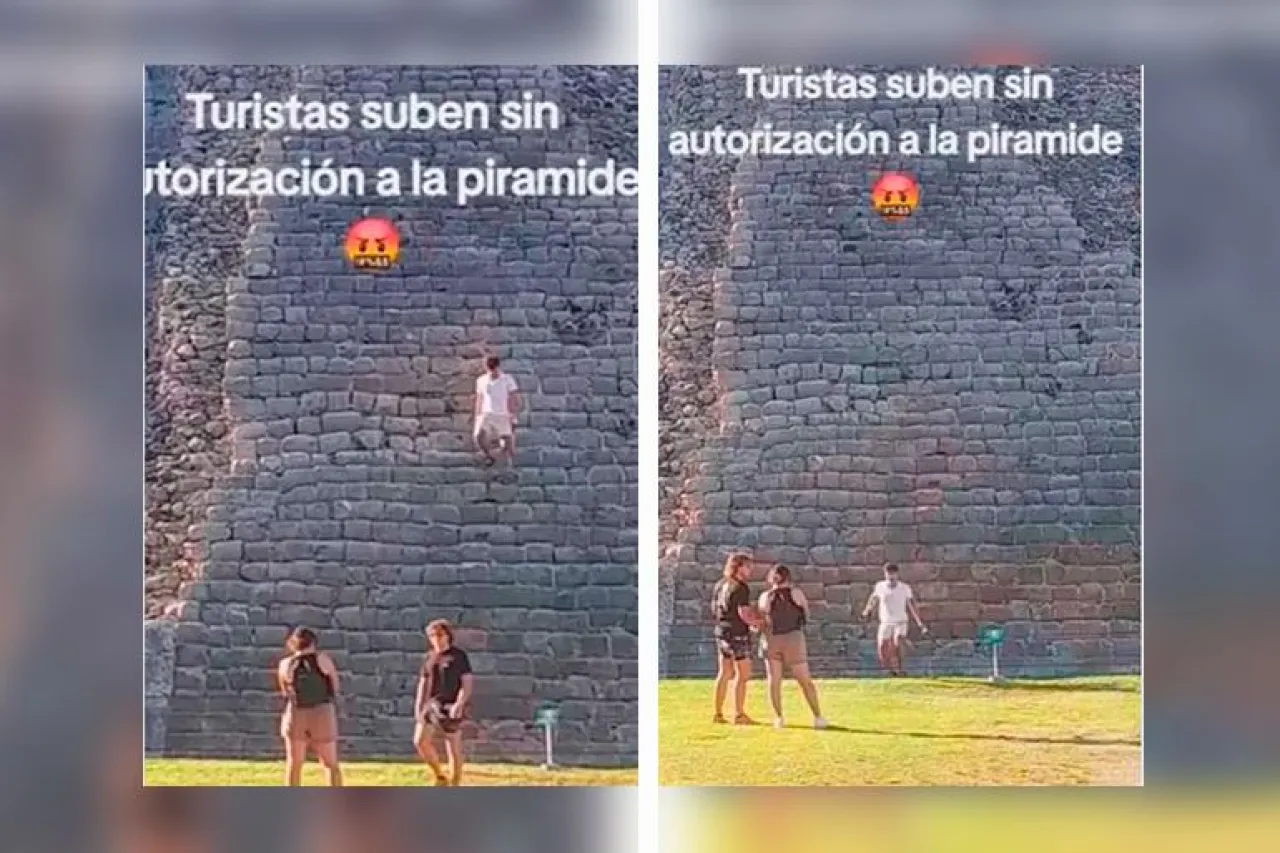 Video: Turistas escalan la Pirámide de Chichén Itzá