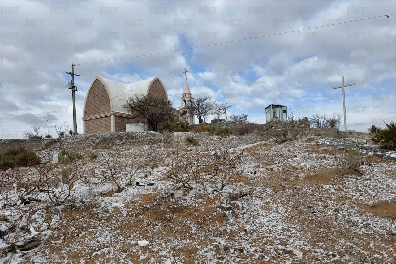 Comienzan las nevadas al sur de Ciudad Juárez