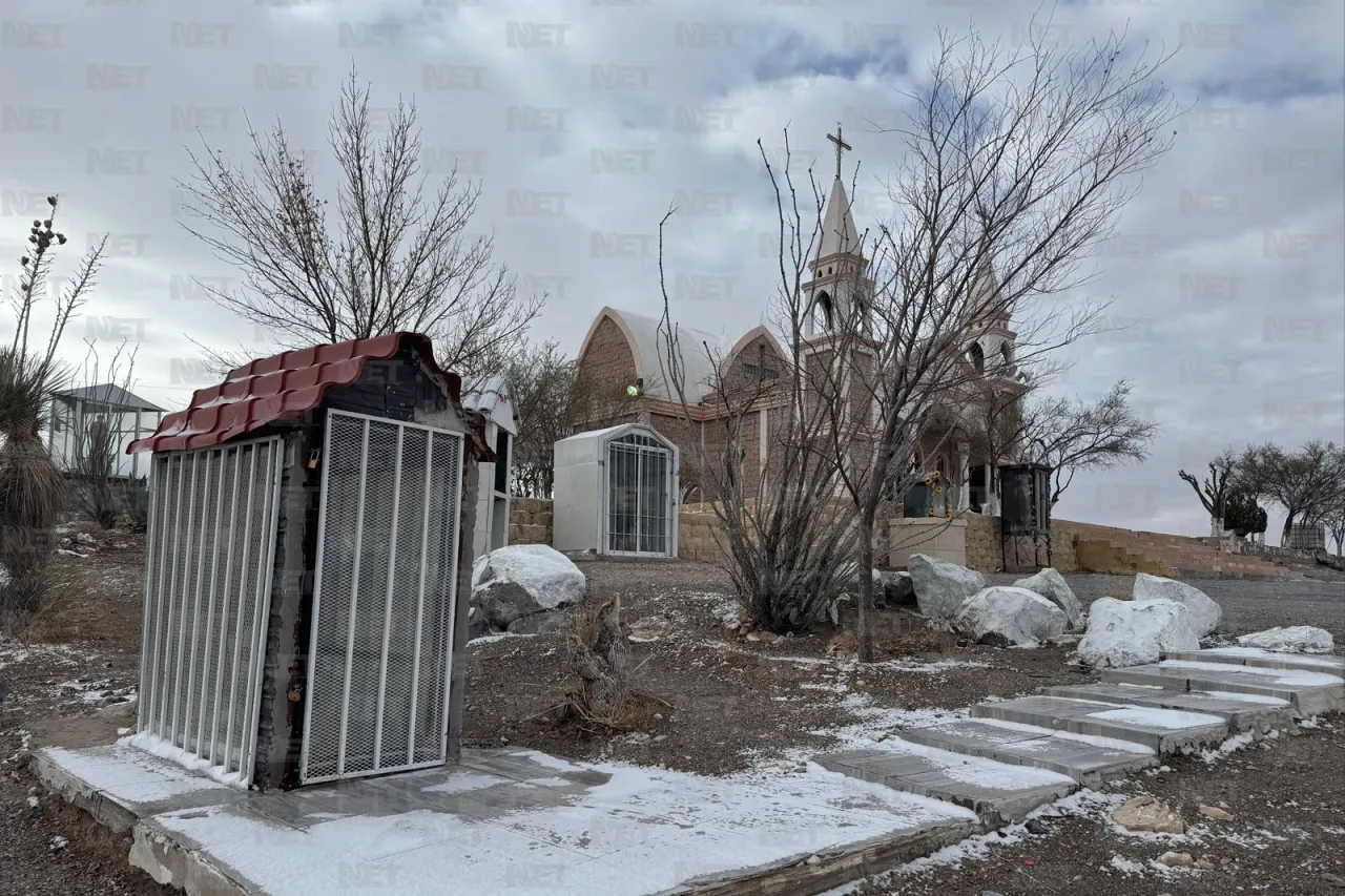 Comienzan las nevadas al sur de Ciudad Juárez