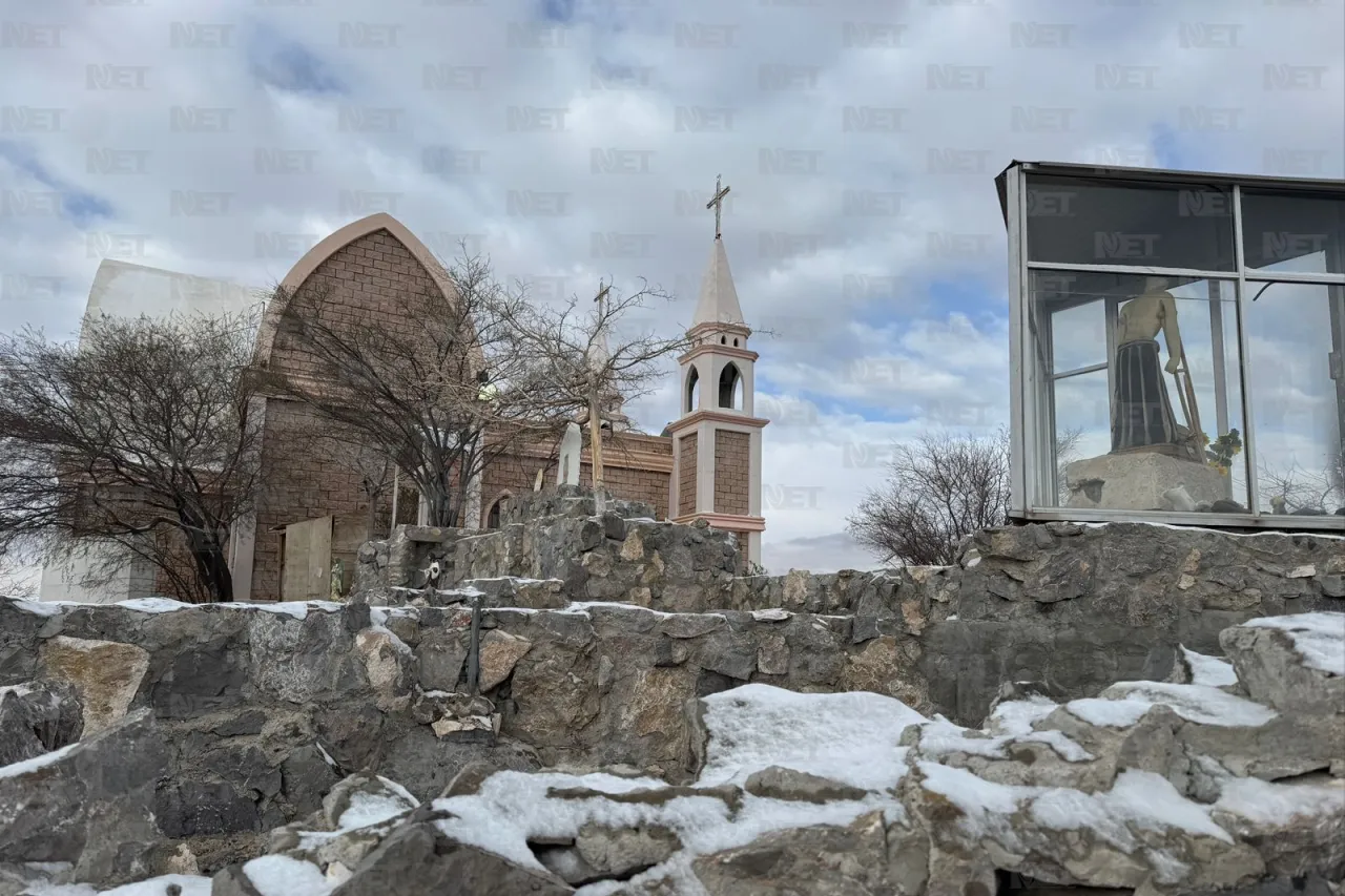 Comienzan las nevadas al sur de Ciudad Juárez