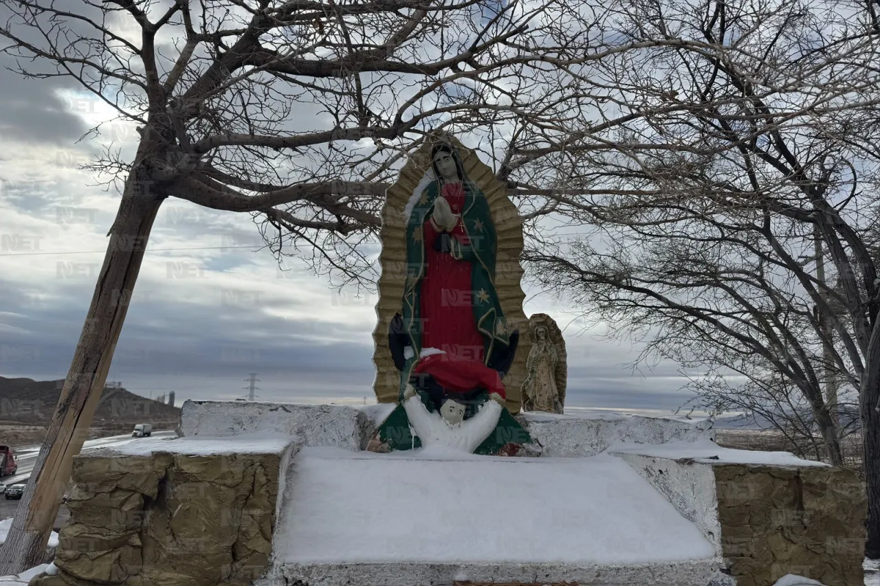 Comienzan las nevadas al sur de Ciudad Juárez