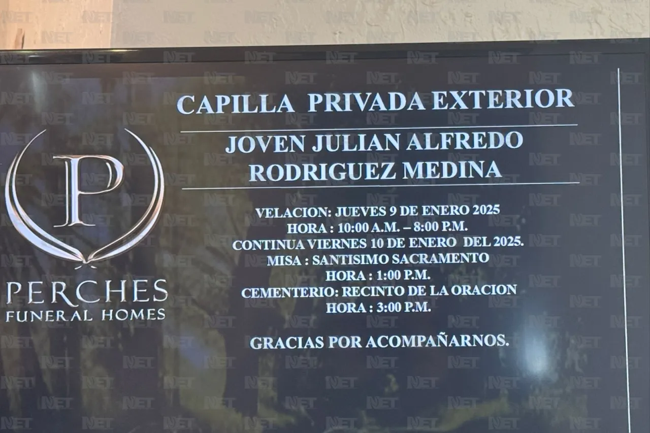 Velan a Julián, joven asesinado por ministerial; familia exige justicia