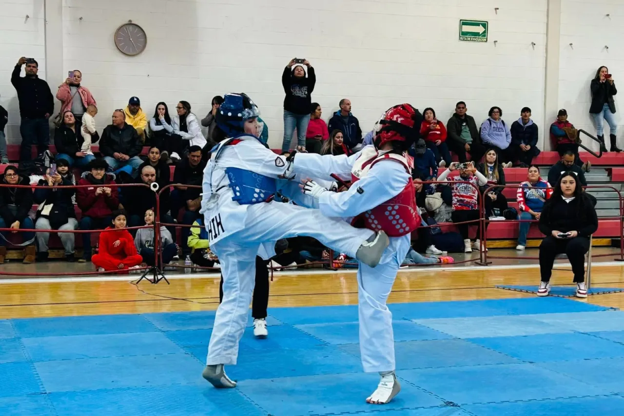 Avanza medio centenar de peleadores juarenses en selectivo Conade de taekwondo