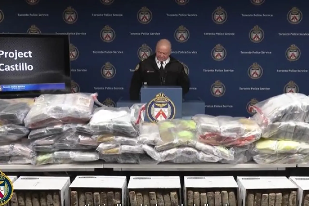 Decomisan 835 kilos de cocaína vinculados al CJNG en Canadá