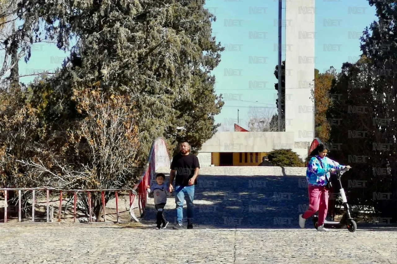 Aprovechan juarenses buen clima y visitan 'El Chami'
