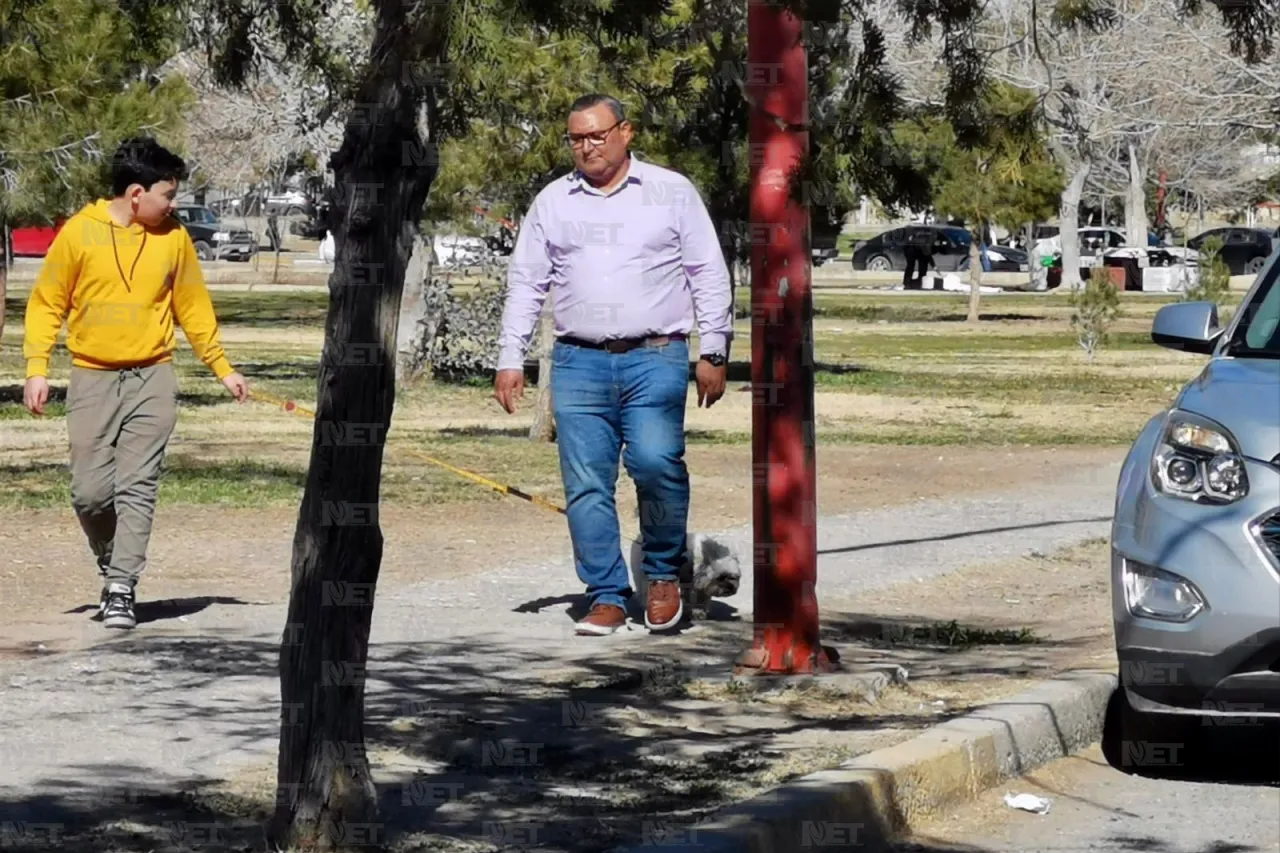 Aprovechan juarenses buen clima y visitan 'El Chami'