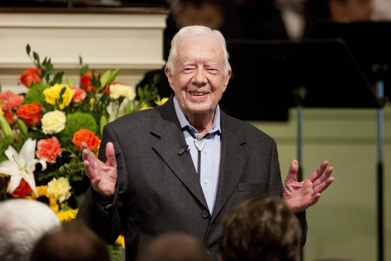 Expresidente de EU Jimmy Carter gana un Grammy póstumo