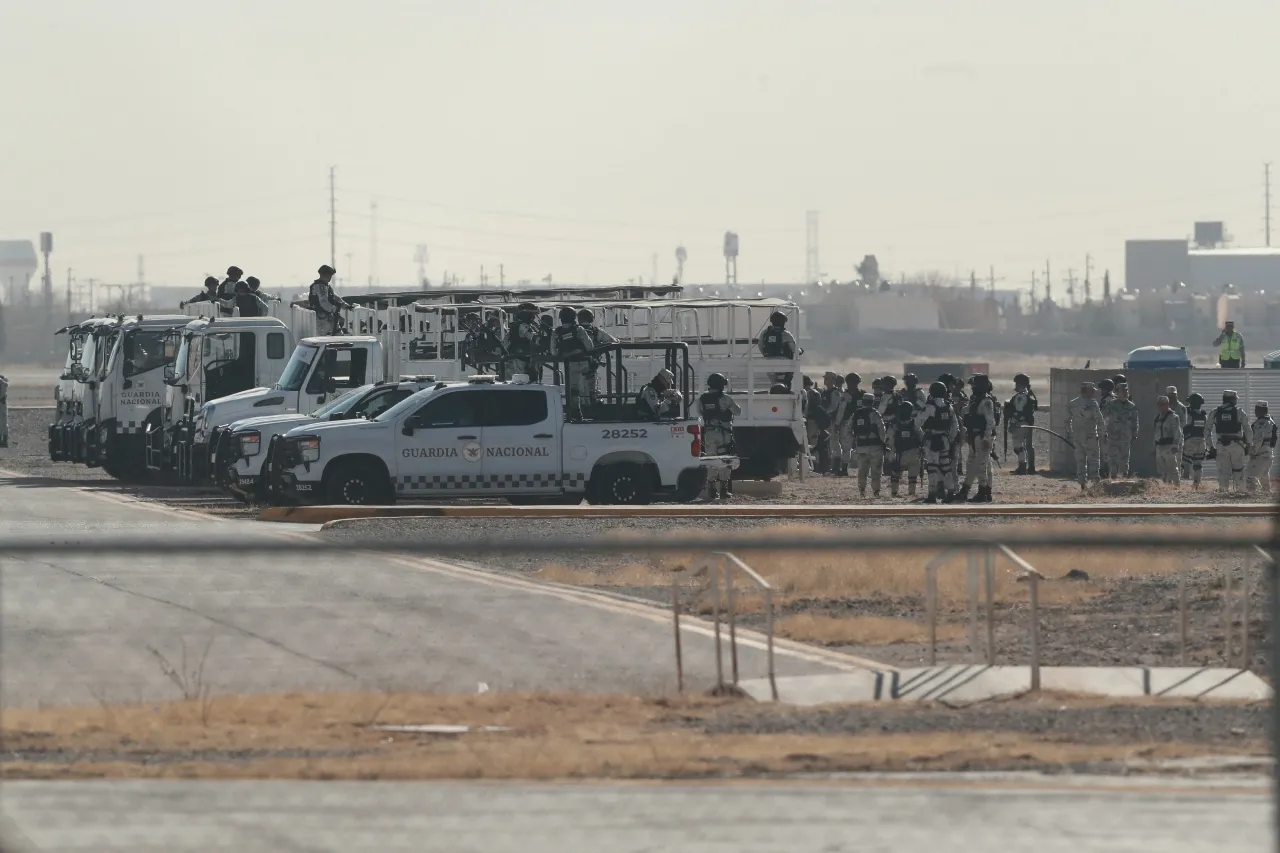 Despliegan nuevo contingente de la GN en frontera con El Paso