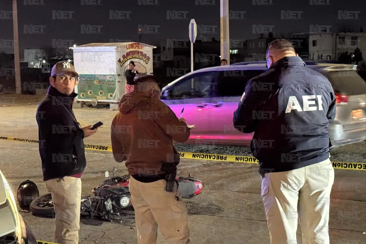 Muere ‘biker’ en percance vial