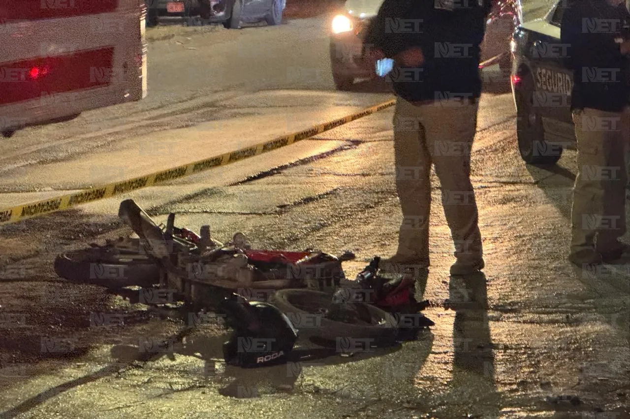 Muere ‘biker’ en percance vial