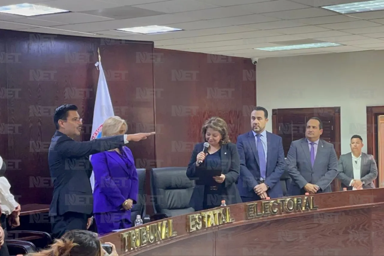 Rinde protesta Hugo Molina como presidente del Tribunal Estatal Electoral