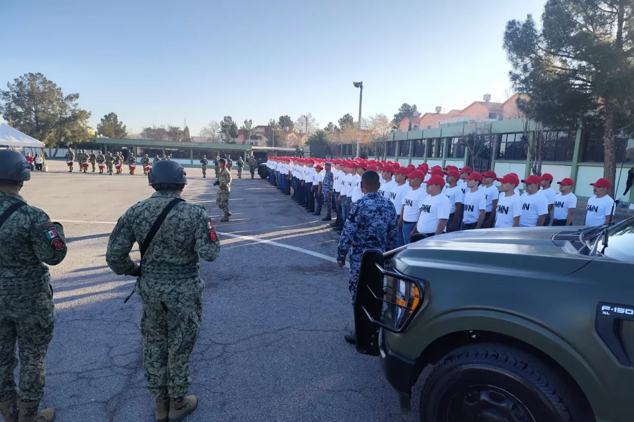 Iniciarán 256 jóvenes su Servicio Militar Nacional en Chihuahua capital