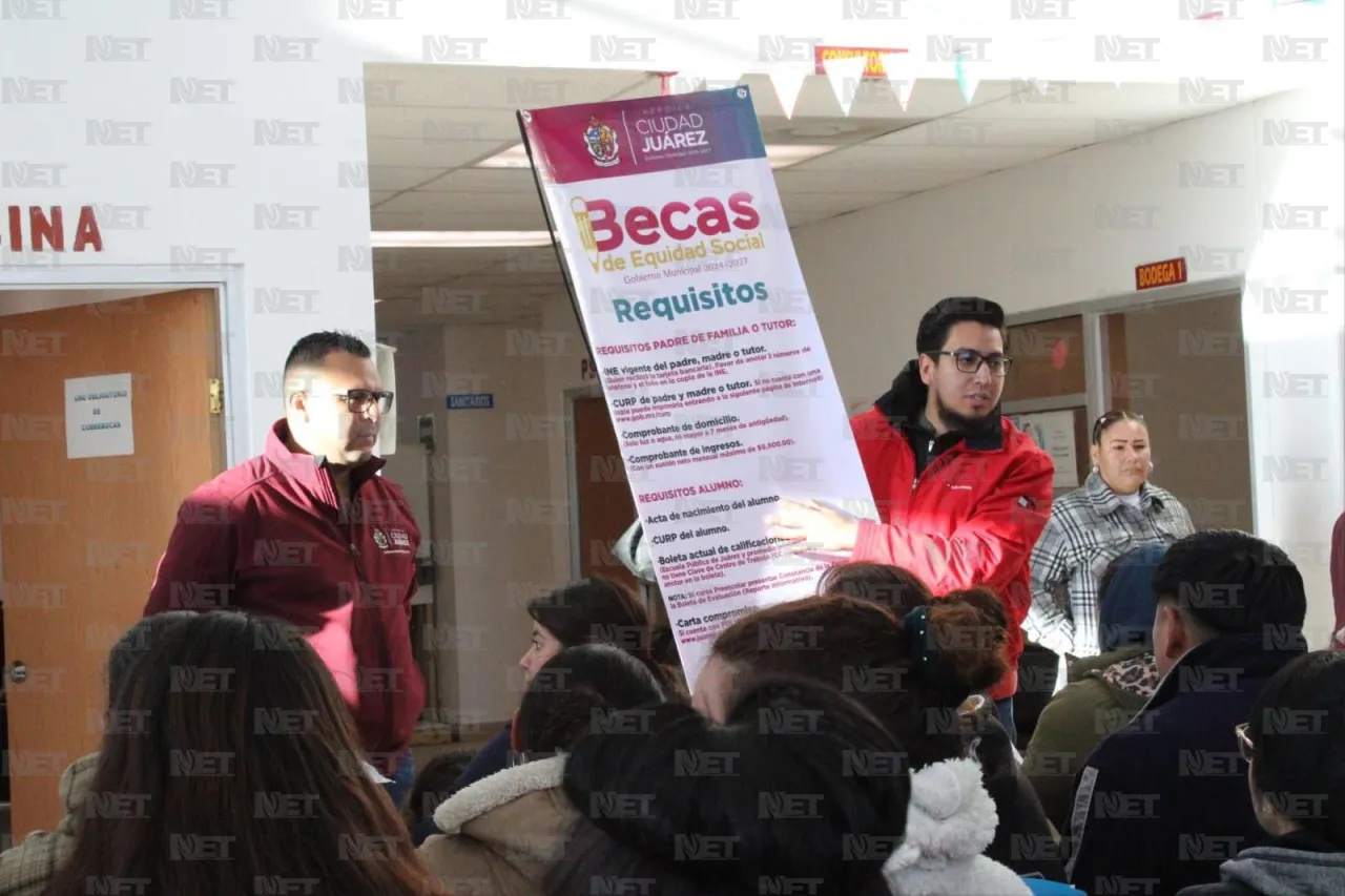 En etapa de selección para beneficiarios de la beca municipal