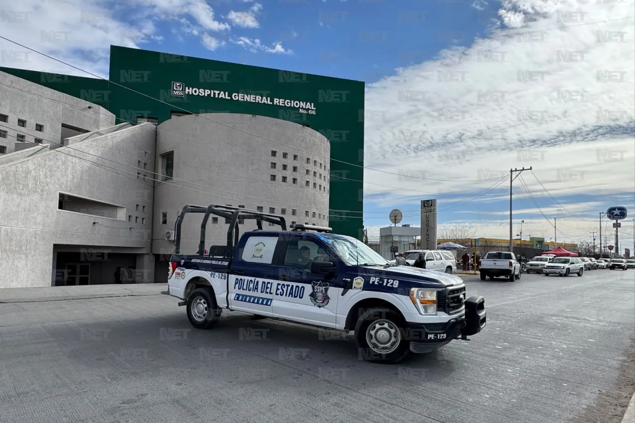 Hieren a escolta con arma de fuego en Parajes del Sur