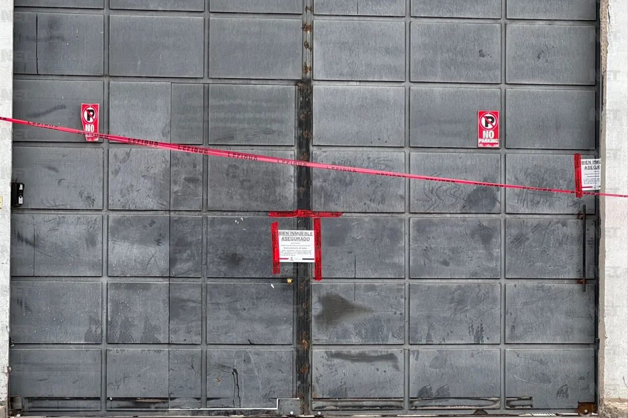 Aseguran inmueble en Paseo Tres Cantos