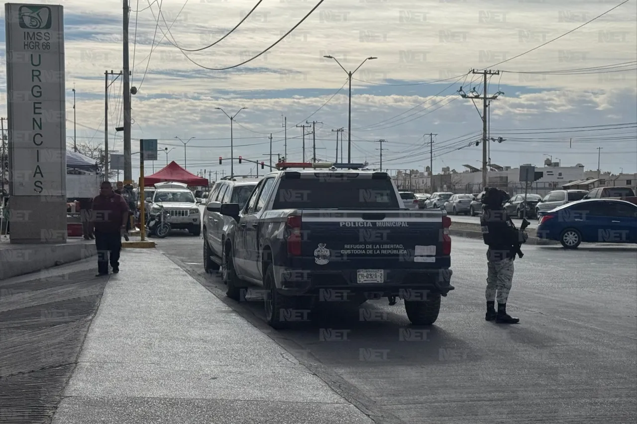 Hieren a escolta con arma de fuego en Parajes del Sur