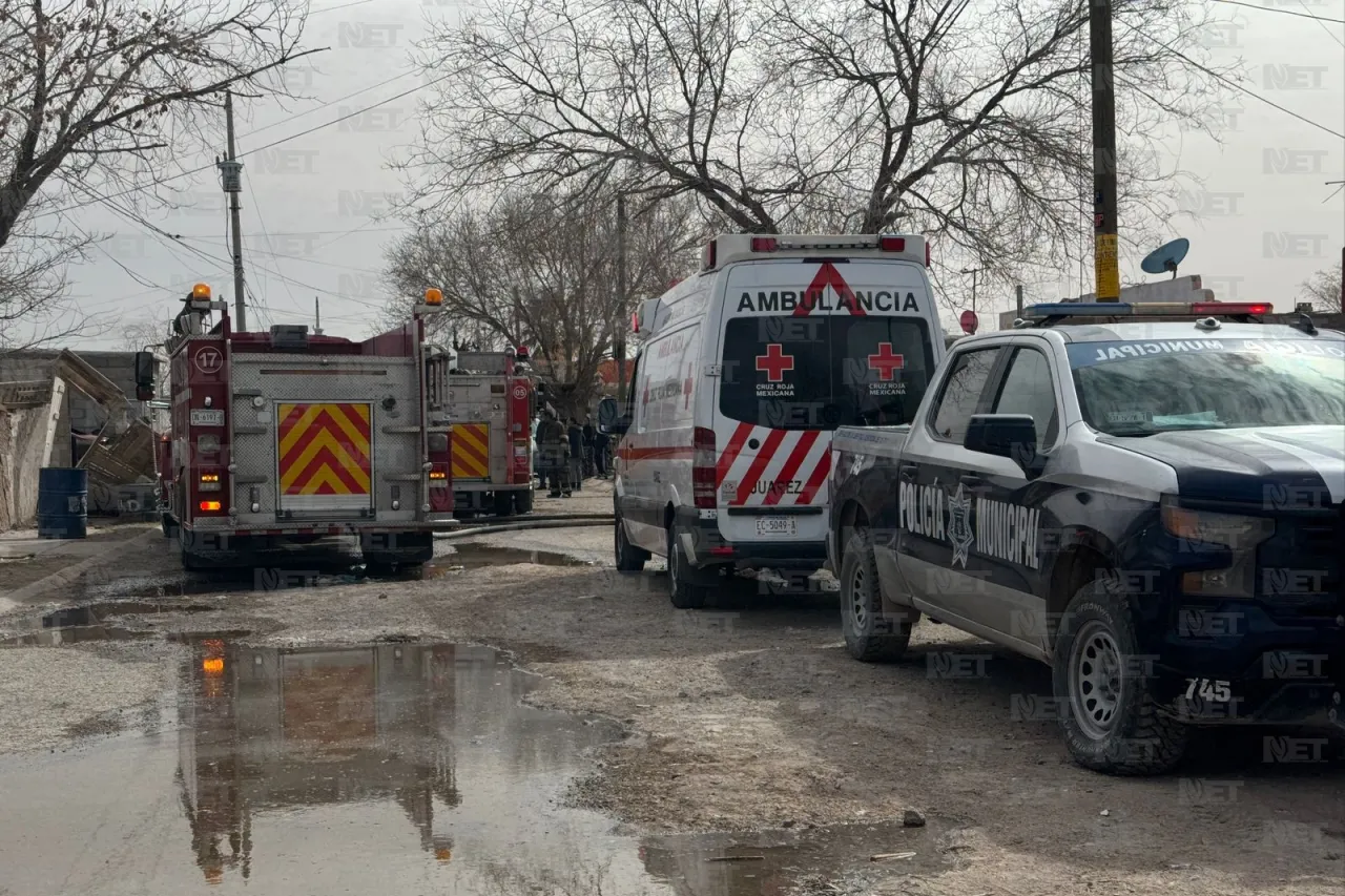 Incendio consume vivienda en Riberas del Bravo