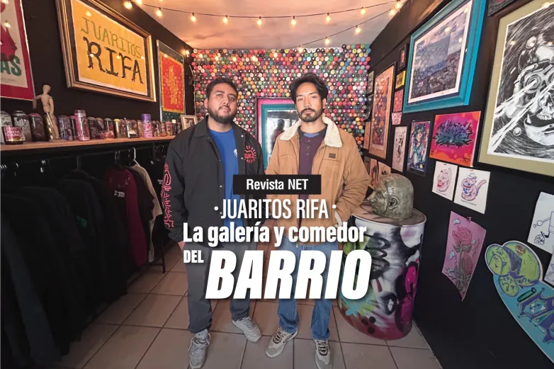 Juaritos Rifa: La galería y comedor del barrio para el barrio