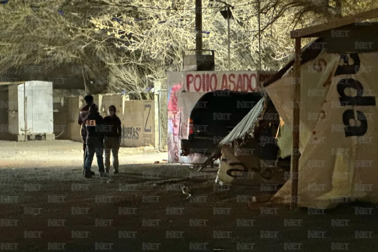 Aseguran dos camionetas tras ataque en El Valle