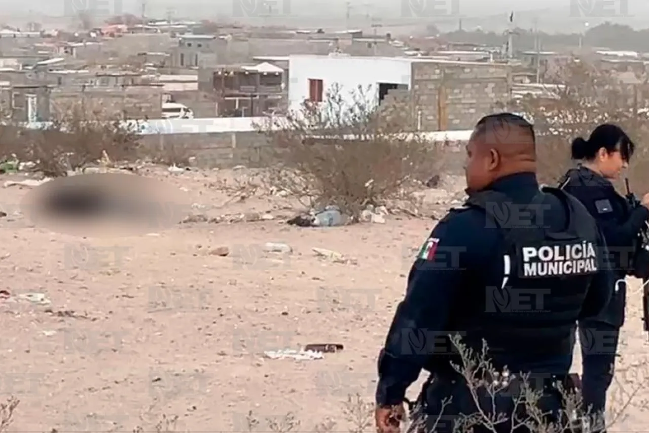 Encuentran hombre sin vida en baldío