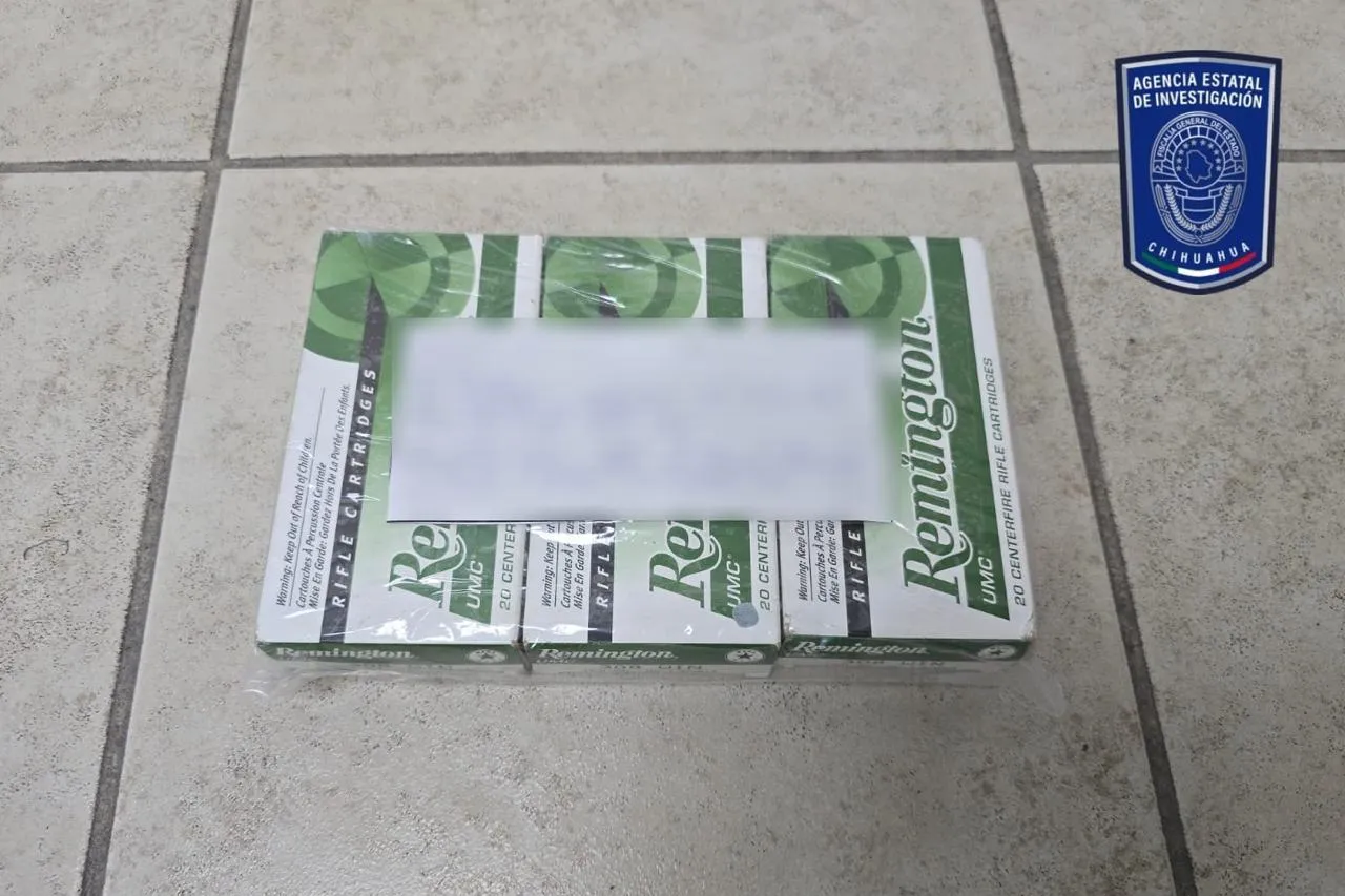 Detienen a agente municipal de Chihuahua con arsenal