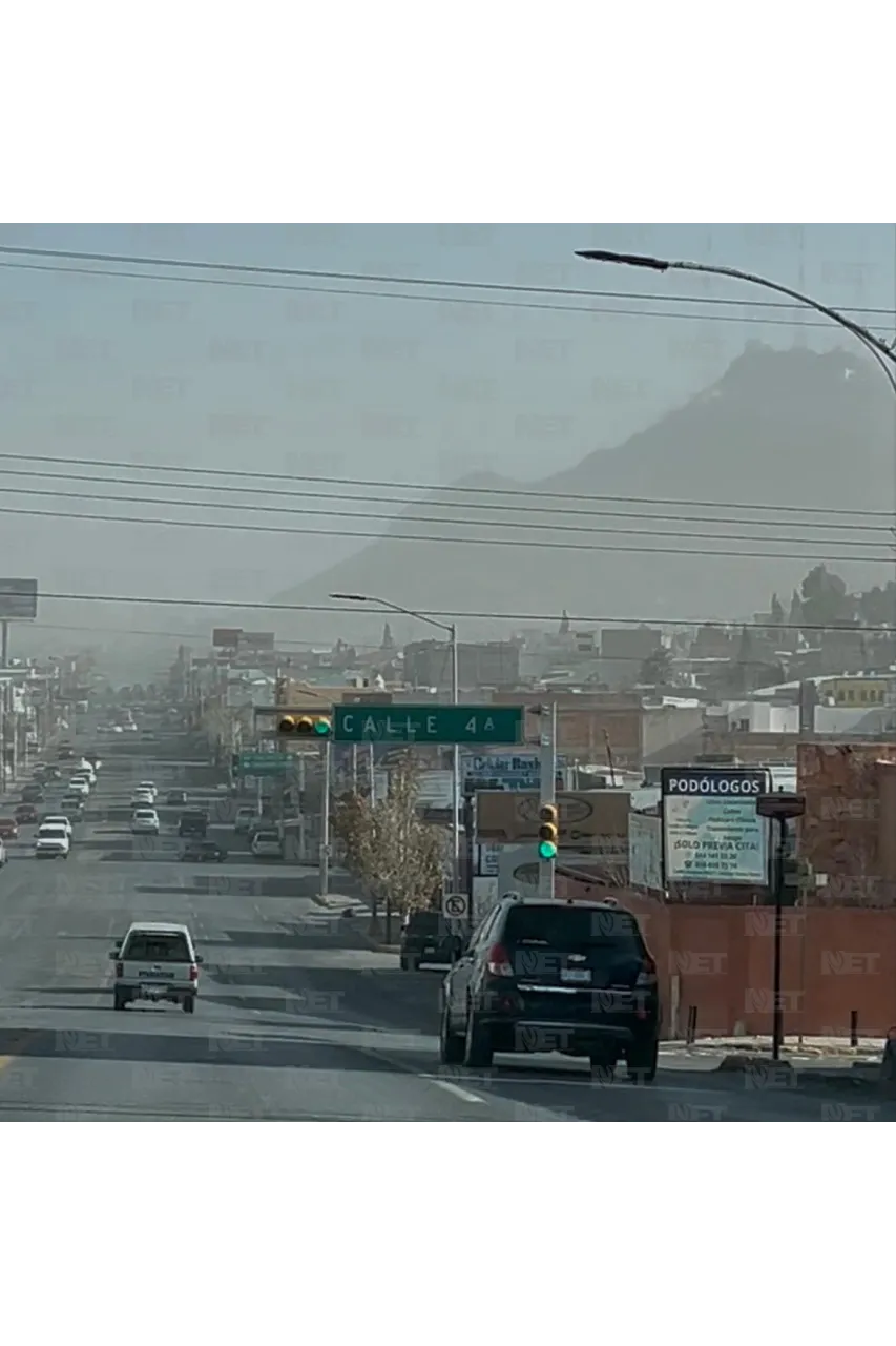 Terregal provoca mala calidad del aire en el Centro de Chihuahua