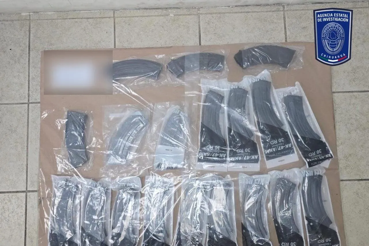 Detienen a agente municipal de Chihuahua con arsenal