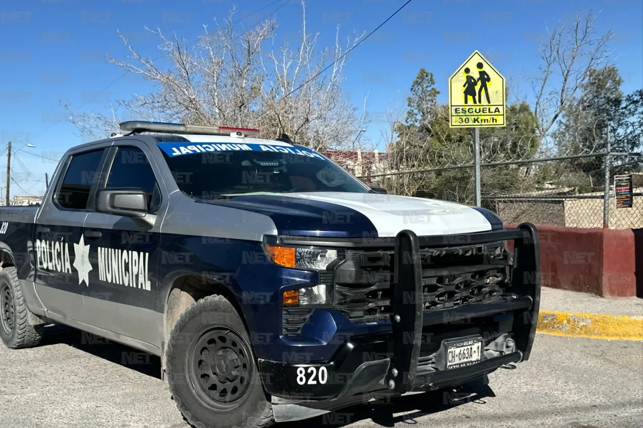 Disparan afuera de primaria en Juárez