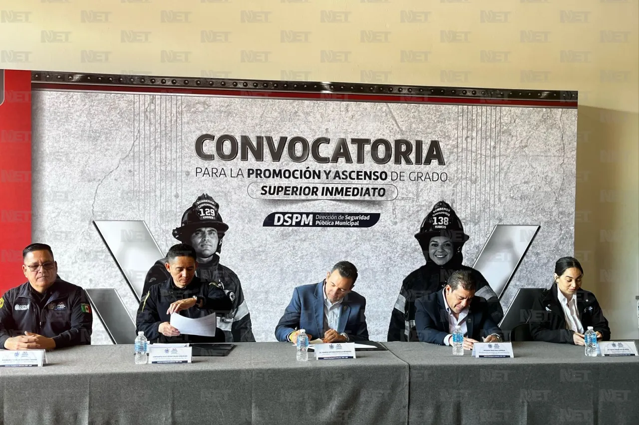 Convocan a ascensos en bomberos