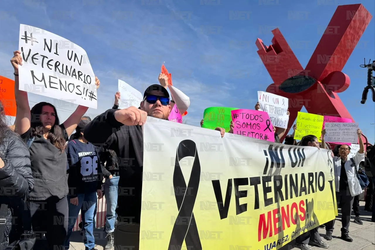 'Alto a la violencia'; piden veterinarios en Juárez cesar agresiones vs gremio