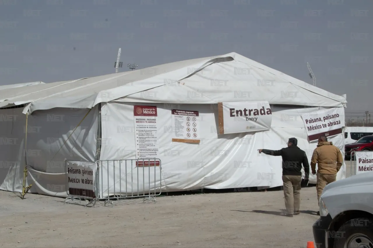 Campamento de El Punto opera sin contratiempos ante vientos