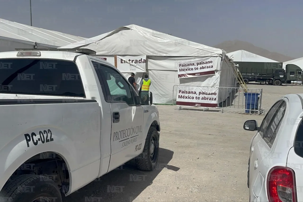 Campamento de El Punto opera sin contratiempos ante vientos
