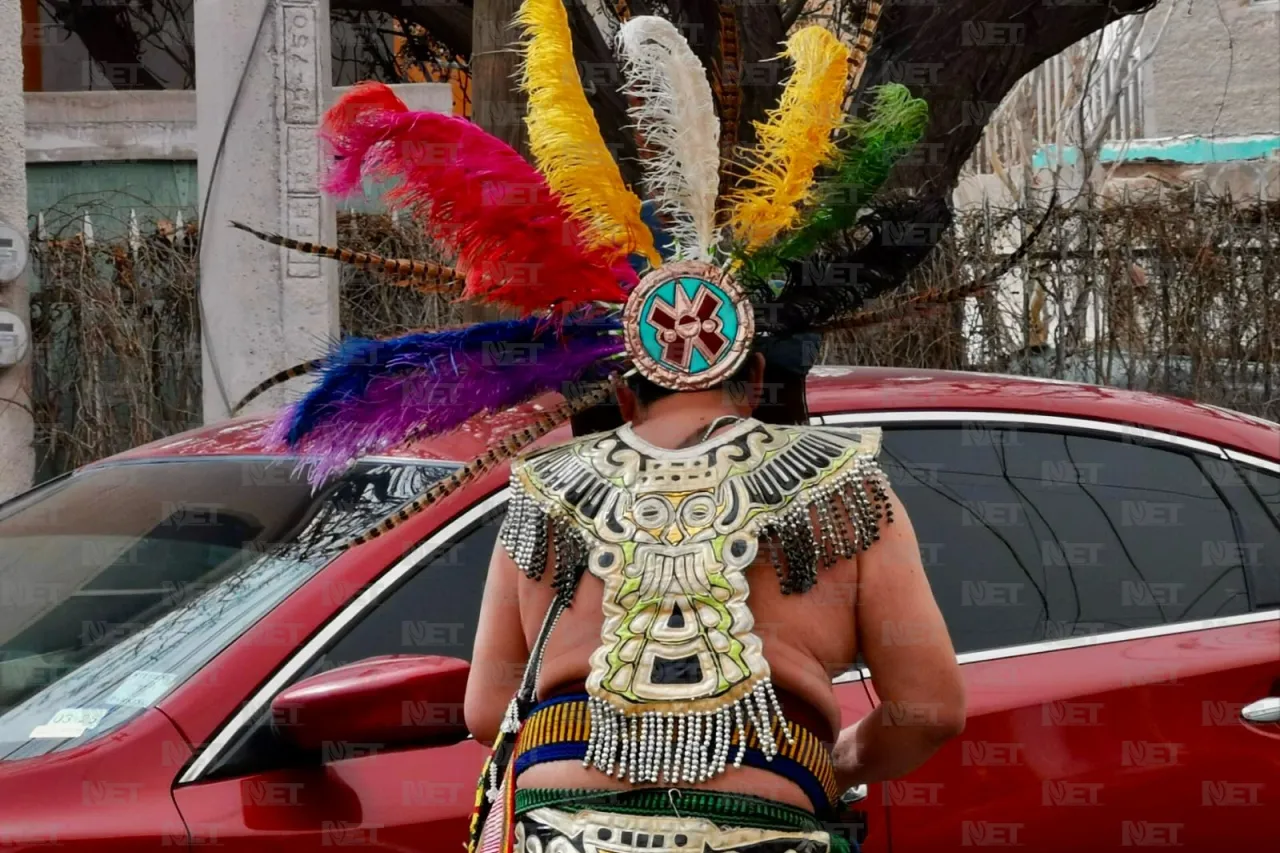 Un pedacito de tradición en cada semáforo