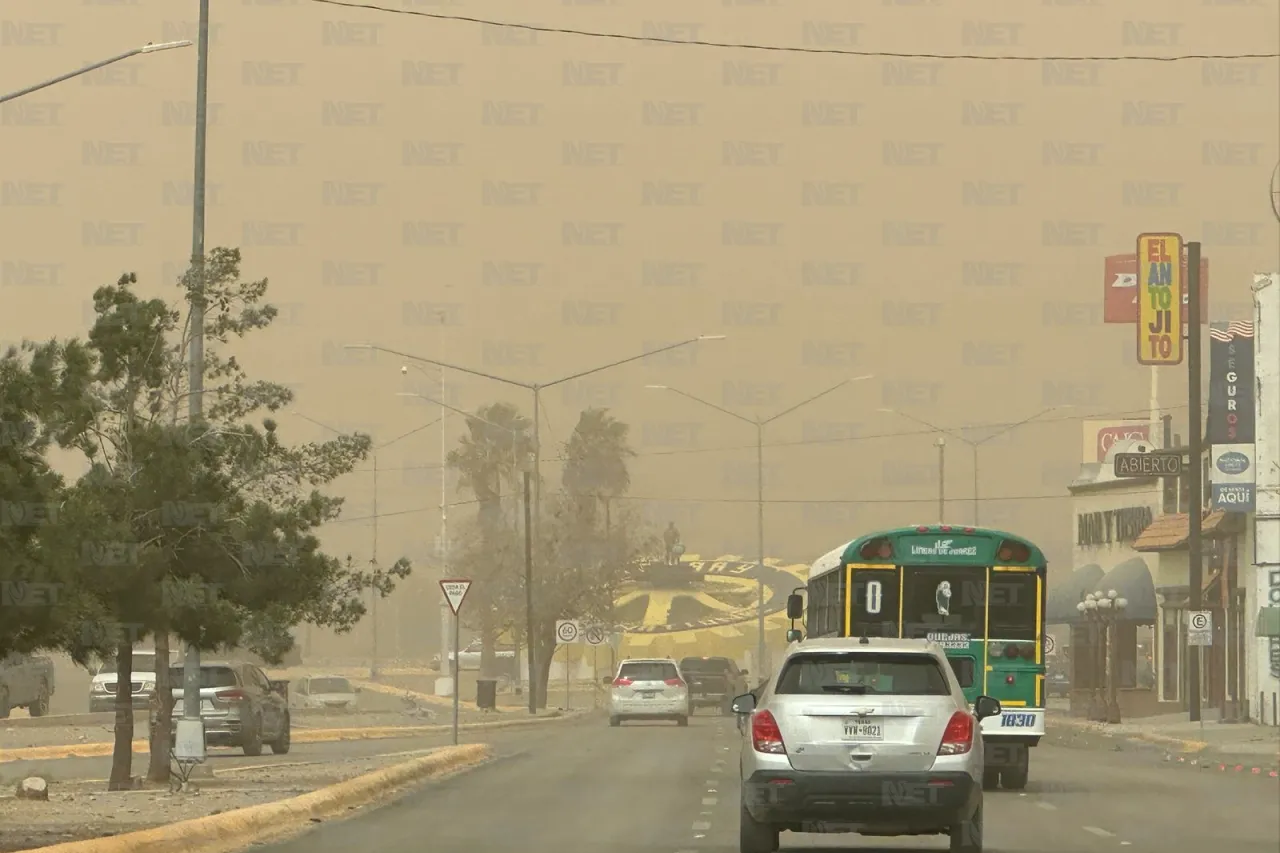 Juárez: Comienzan tolvaneras y reducen la visibilidad