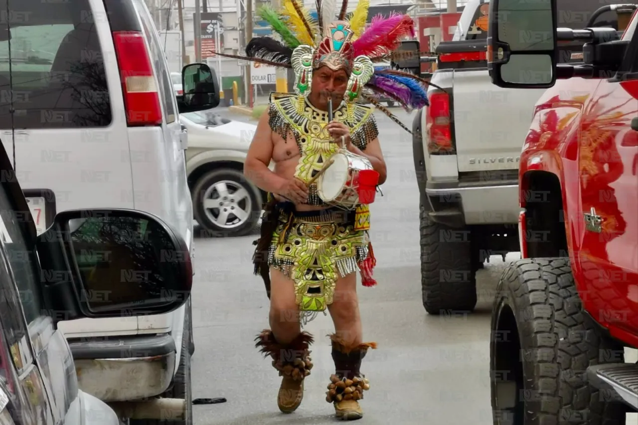 Un pedacito de tradición en cada semáforo