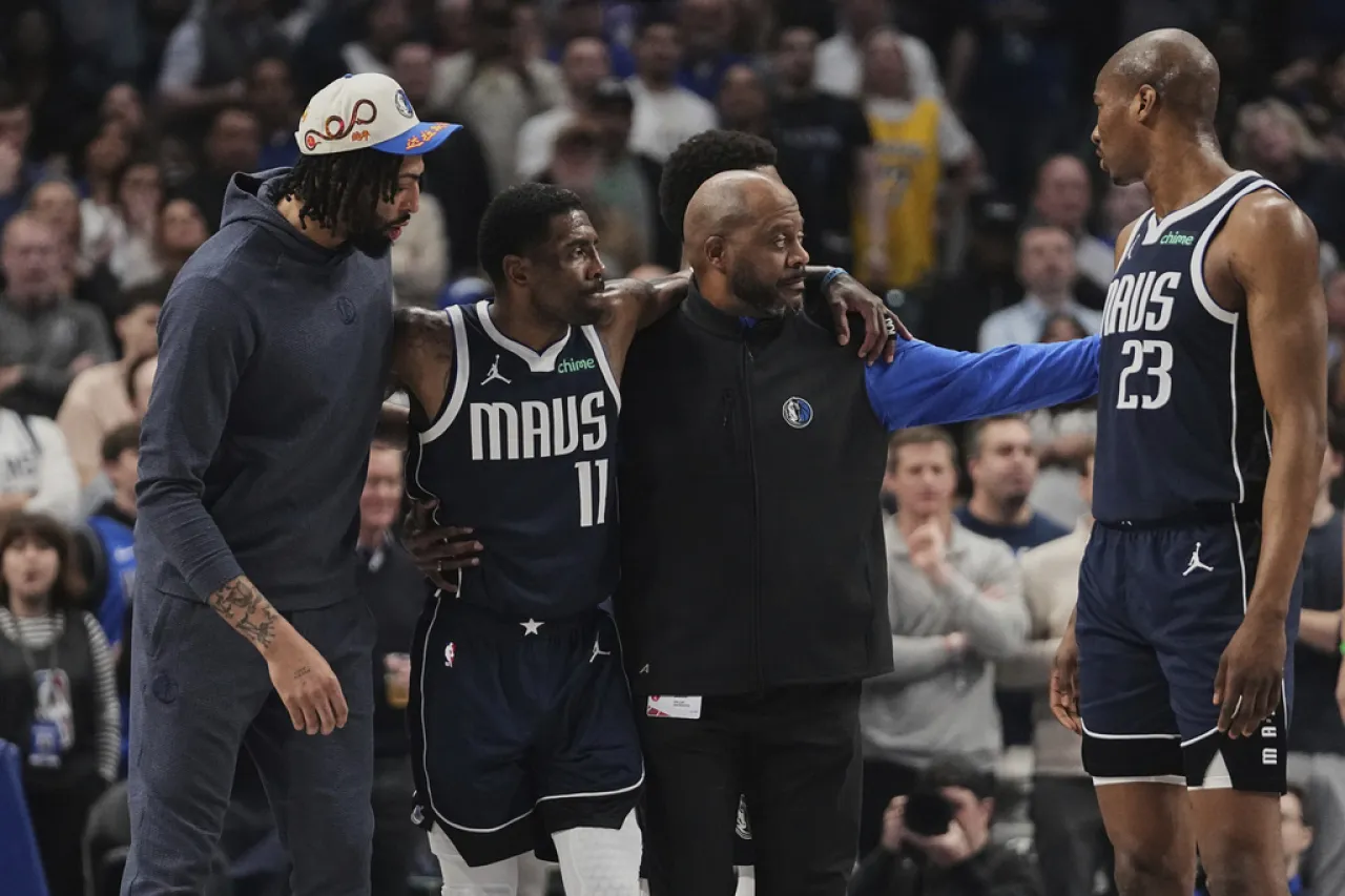 Sufe Kyrie Irving rotura de ligamento en rodilla y se pierde resto de la campaña