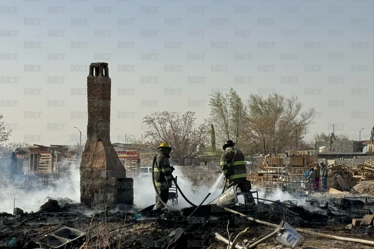 Se incendian 4 casas de madera en Colinas del Norte