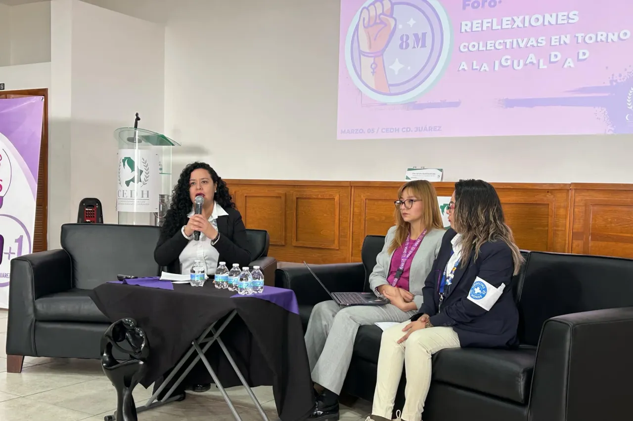 Promueve CEDH la igualdad en el Día Internacional de la Mujer