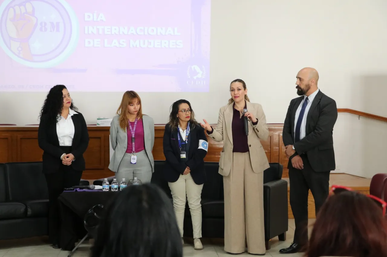Promueve CEDH la igualdad en el Día Internacional de la Mujer