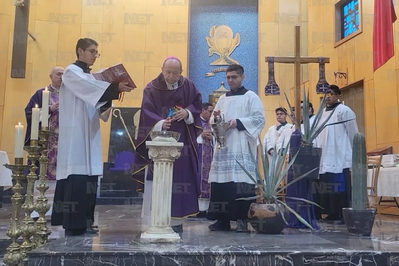 Inicia la Cuaresma con la imposición de miércoles de ceniza
