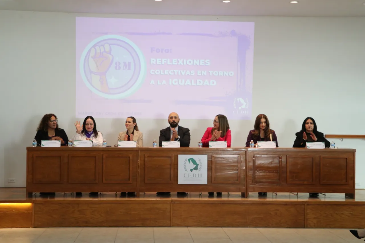 Promueve CEDH la igualdad en el Día Internacional de la Mujer